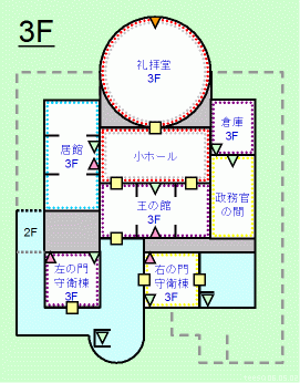 アンデッドの城3F